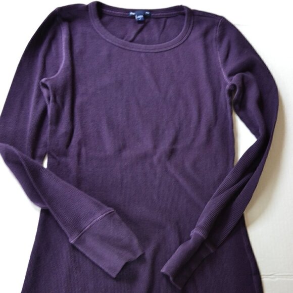 GAP Long sleeved Waffleknit  Top - Picture 1 of 4